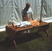 Fabien with Monochorde Table