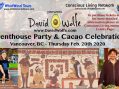 An Evening with David Wolfe & Daniel Bissonnette – SuperFoods, Plant Medicine & Cacao Celebration PentHouse Party